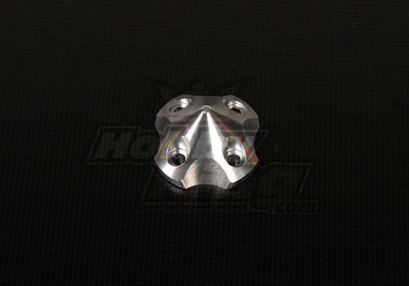 3D Spinner for  50cc Gas Engines 41mm Silver