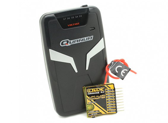 Quanum Pocket Vibration Telemetry Voltage Meter With Alarm (869.5Mhz FM)