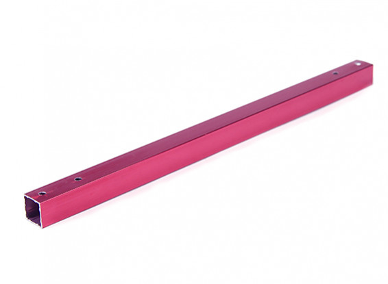 Aluminum Square Tube DIY Multi-Rotor 12.8x12.8x230mm X525 (.5Inch) (Red)