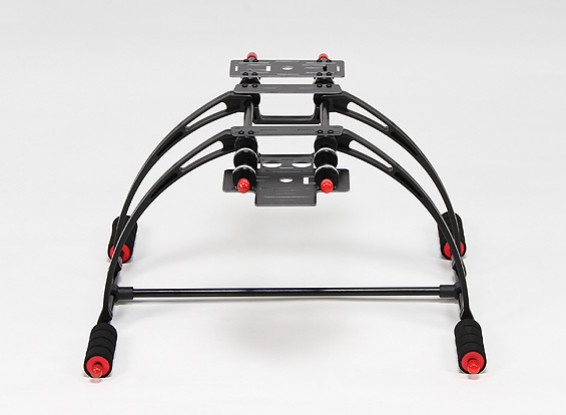 Deluxe Multifunction Anti-Brake Care-Free High Crab FPV Landing Gear Set (Black)
