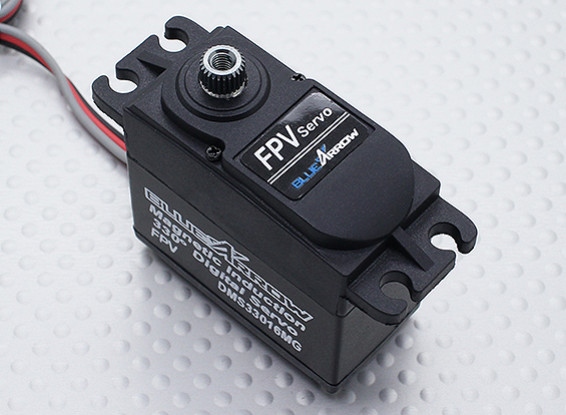 Blue Arrow 33016MG 330-Degree Travel FPV Servo 25T 9.50kg / 0.07sec / 60g