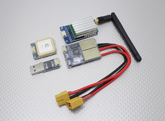 Skylark All-in-1 OSD (2.4G TX) 500mW with Camera and GPS