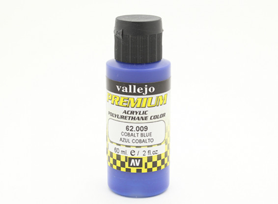 Vallejo Premium Color Acrylic Paint - Cobalt Blue (60ml) 62.009