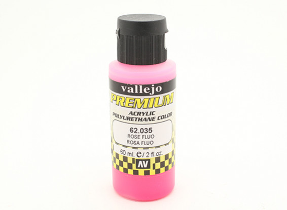 Vallejo Premium Color Acrylic Paint - Rose Fluo (60ml) 62.035