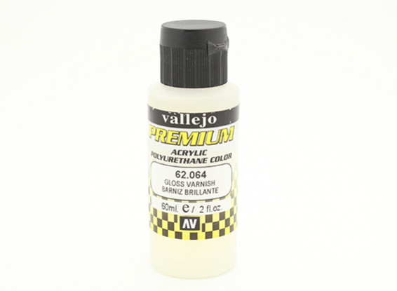 Vallejo Premium Color Acrylic Varnish - Gloss (60ml) 62.064
