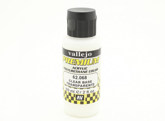 Vallejo Premium Color Acrylic Paint - Clear Base (60ml) 62.068