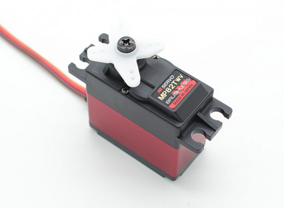 JR MP82TWV Wide Voltage Ultra High Torque Brushless Servo with Metal Gears and Heatsink