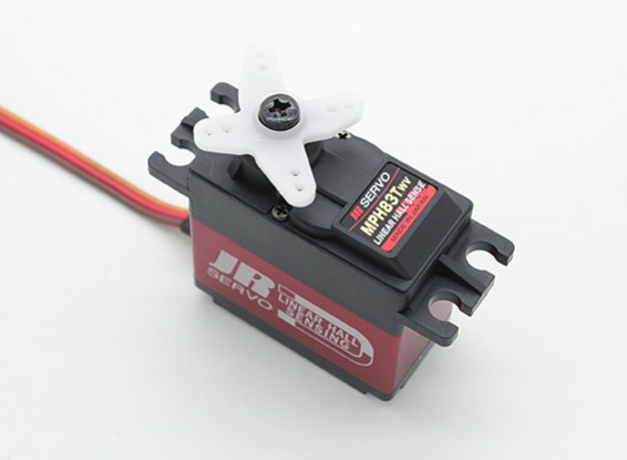 JR MPH83TWV Linear Hall Sensing Wide Voltage Brushless Servo with Metal Gears and Heatsink
