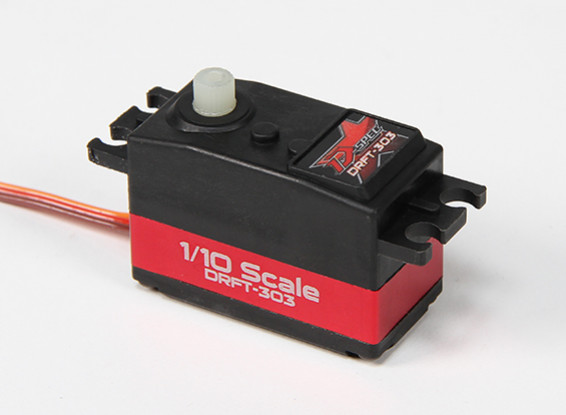 Turnigy™ DRFT-303 1/10th D-Spec Steering Servo 4.5kg / 0.10sec / 39g