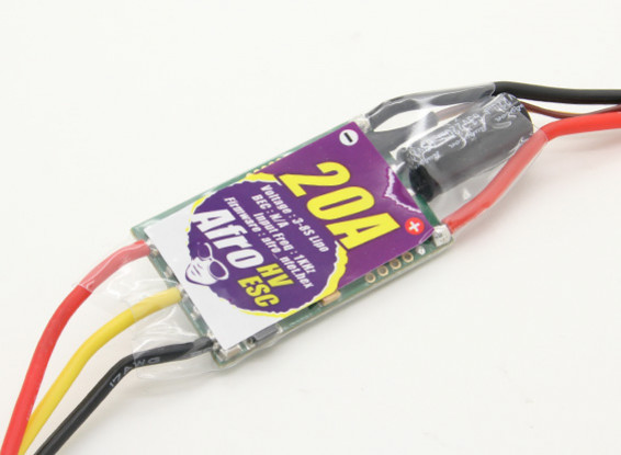Afro 20A HV Multi-rotor ESC High Voltage 3~8s