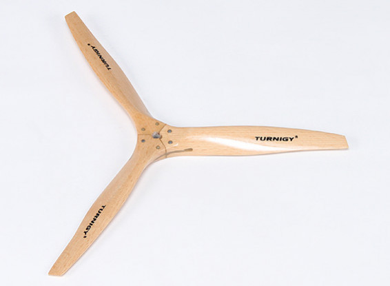 Turnigy Beech Wood 3-Blade Propeller 12x6 (1pc)