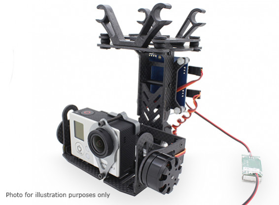 ACK GoPro And Action Cam Brushless Gimbal With Controller And Motors (AXN)