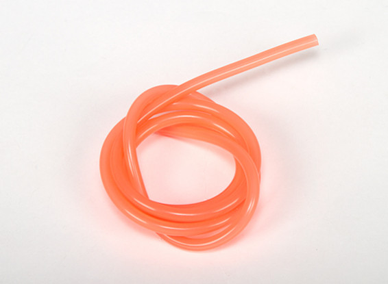 Heavy Duty Silicone Fuel Pipe Orange (Nitro) (1 mtr)