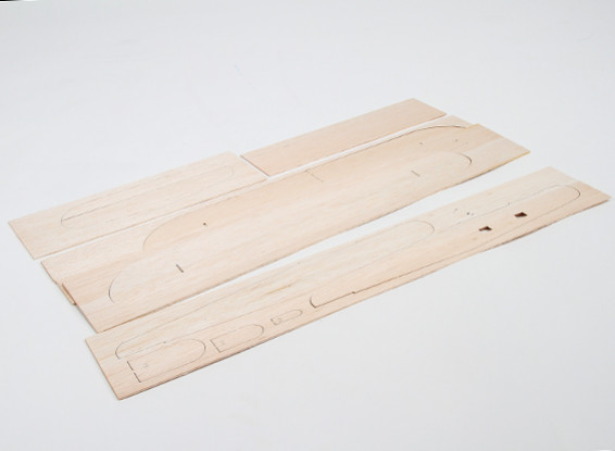 Control Line Balsa Kit Black Hawk Models Night Hawk Control Line Bi-plane Balsa 508mm (Kit)