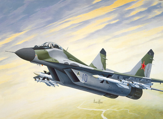 Italeri 1/72 Scale MIG-29A Fulcrum Plastic Model Kit