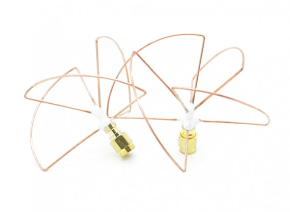 2.4GHz Circular Polarized Antenna SMA LHCP (Set) (Short)