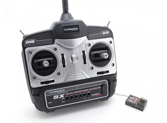 Turnigy 5X Mode 2 5Ch Mini Transmitter and Receiver 