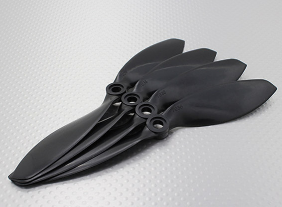 Turnigy 7x3.8 Slowfly Propeller Black (4pcs)