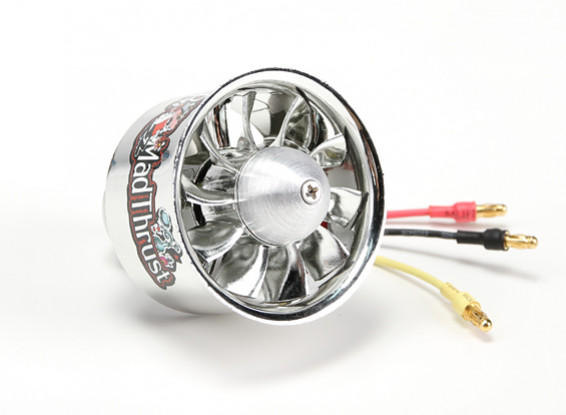 Dr. Mad Thrust 50mm 10 Blade EDF Electroplated Version 4200kv/4S