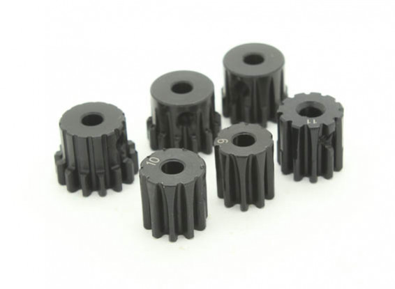 Hardened Steel Pinion Gear Set  32P To Fit  3.175mm Shaft (9/10/11/12/13/14T)