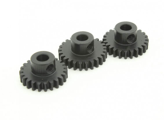 Hardened Steel Pinion Gear Set 32P To Fit 5mm Shaft (23/24/25T)