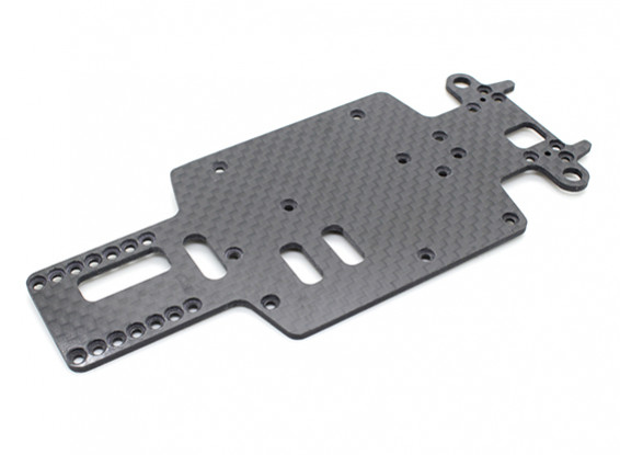 Carbon Fiber Main Chassis Plate - Turnigy TZ4 AWD