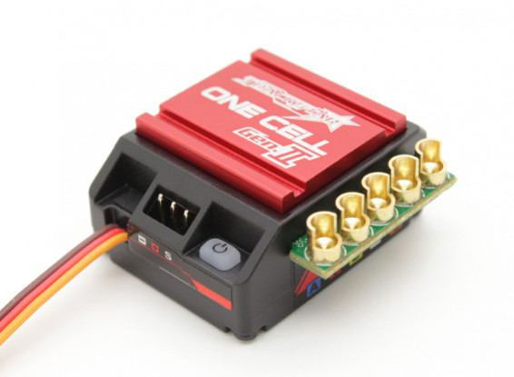 TrackStar GenII One Cell 120A 1/12th Scale Sensored Brushless ESC (ROAR/BRCA approved)
