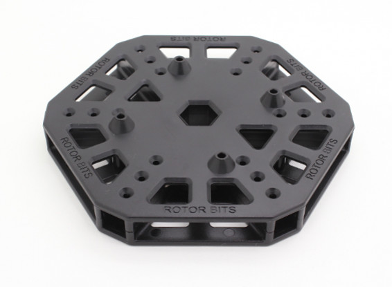 RotorBits HexCopter Mounting Center (Black).
