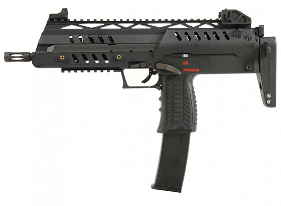WE SMG 8 GBB Submachine Gun (Black)