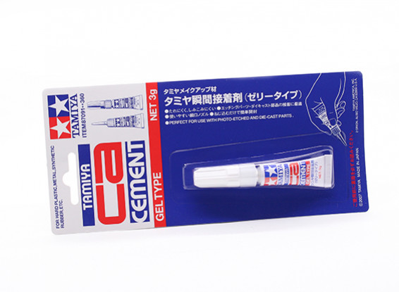 Tamiya CA Cement Gel Type for Photo-Etched And Die-Cast Parts (3g)