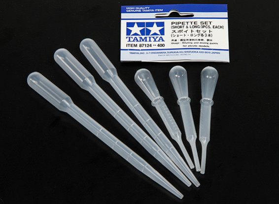 87124 Tamiya Pipette Set Accessories Model Building Modeling Crafting Tools 
