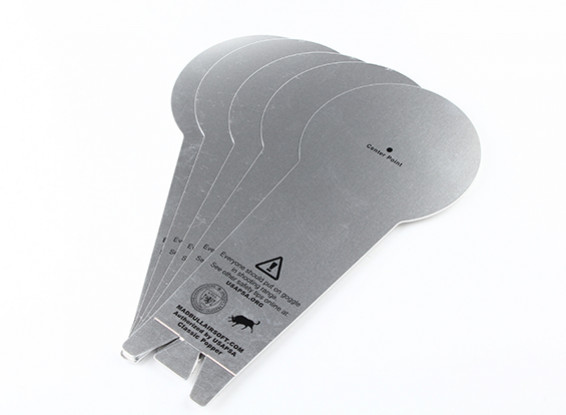 Madbull Airsoft IPSC Classic Popper Target(5pcs, Pack)