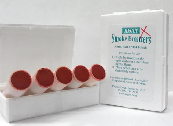 3 Minute Red Smoke Cartridges (5pcs)