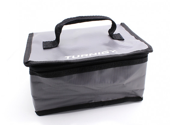 Turnigy Fire Resistant LiPoly Battery Case 220x115x120mm (Gray/Black) (1pc)