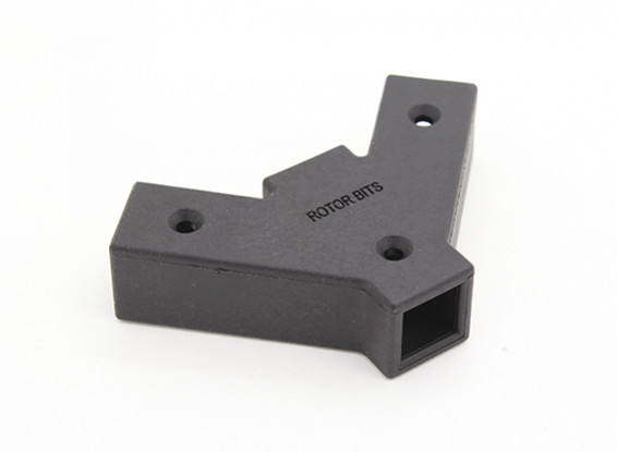 RotorBits 45 Degree Y Connector 2 Sided (Black)