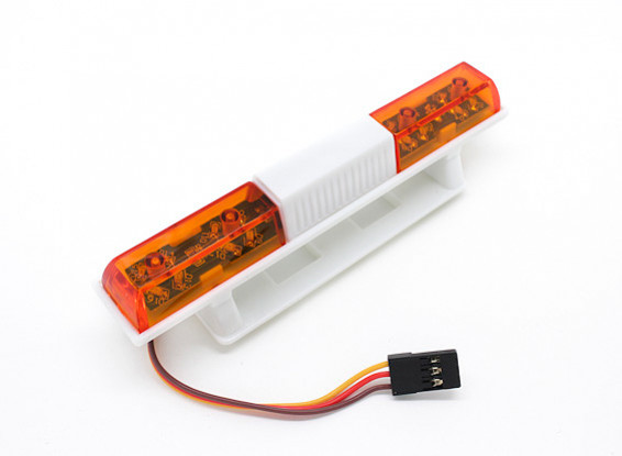 Recovery Vehicle LED Lighting System Squared Style (Amber)