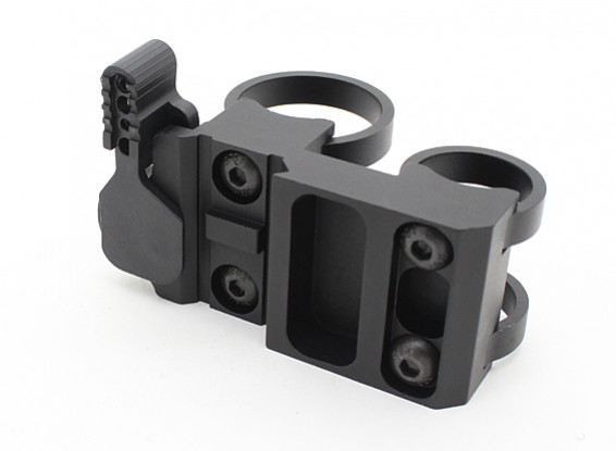 Element EX302 LR Tactical Double Stack Flashlight Mount (Black)