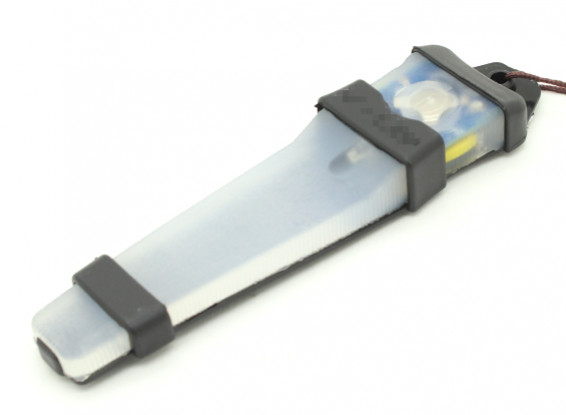 FMA Hook and Loop Safety Light with Black tray (BLUE)