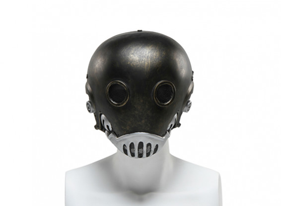 FMA Wire Mesh Full Face Mask (Hell Jazz , Golden Edition)