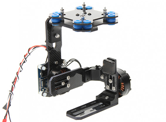 Quanum Mid-Size Brushless Gimbal 4mm Carbon Construction