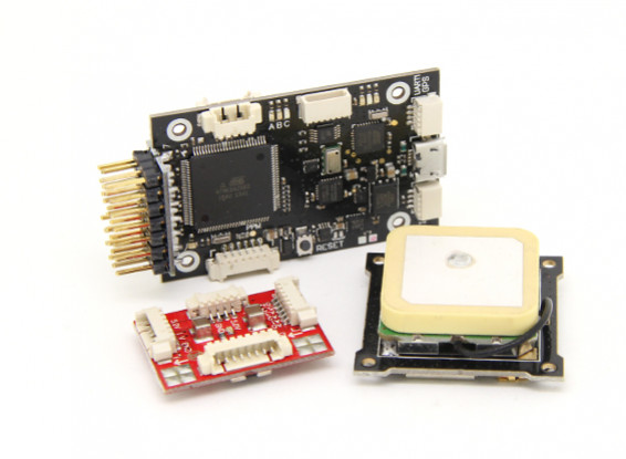 HobbyKing HKPilot Mega Mini Combo Flight Controller GPS and Power Module