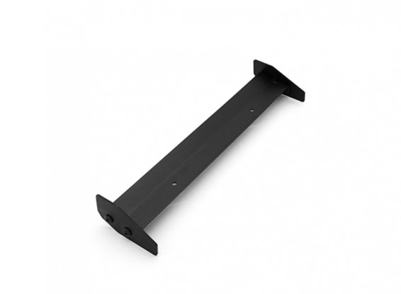 1/10 Scale Aluminum Single Rear Wing (Black) 168 x 40mm
