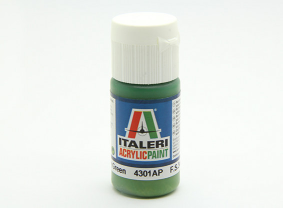 Italeri Acrylic Paint - Flat Interior Grey Green (4301AP)