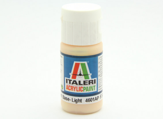 Italeri Acrylic Paint - Flat Skin Tone Tint Base Light (4601AP)