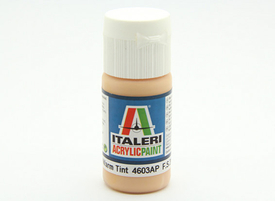 Italeri Acrylic Paint - Flat Skin Tone Warm Tint (4604AP)