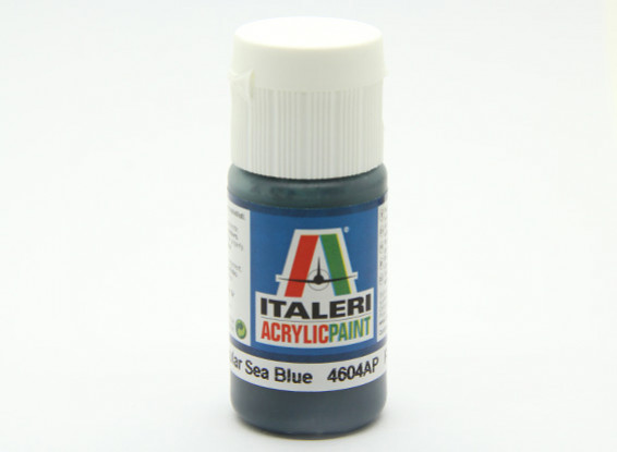 Italeri Acrylic Paint - Flat Non Specular Sea Blue (4604AP)