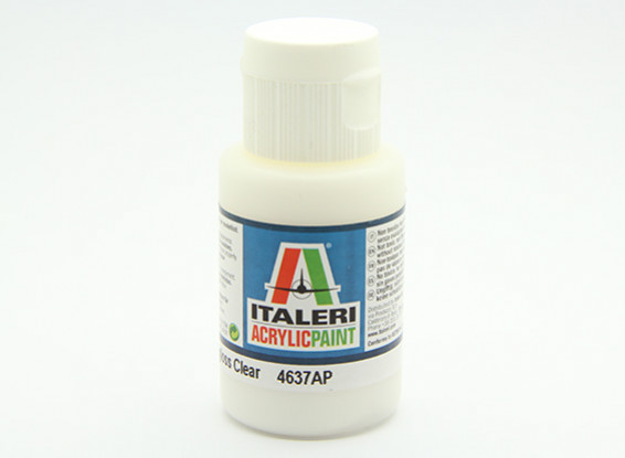 Italeri Acrylic Paint - Semigloss Clear (4637AP)