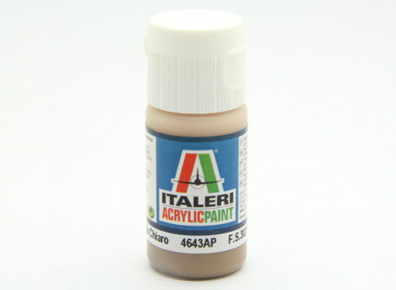 Italeri Acrylic Paint - Flat Nocciola Chiaro (4643AP)