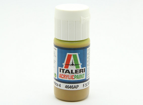 Italeri Acrylic Paint - Flat Giallo Mimetico 4 (4646AP)