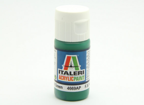 Italeri Acrylic Paint - Gloss Green (4669AP)